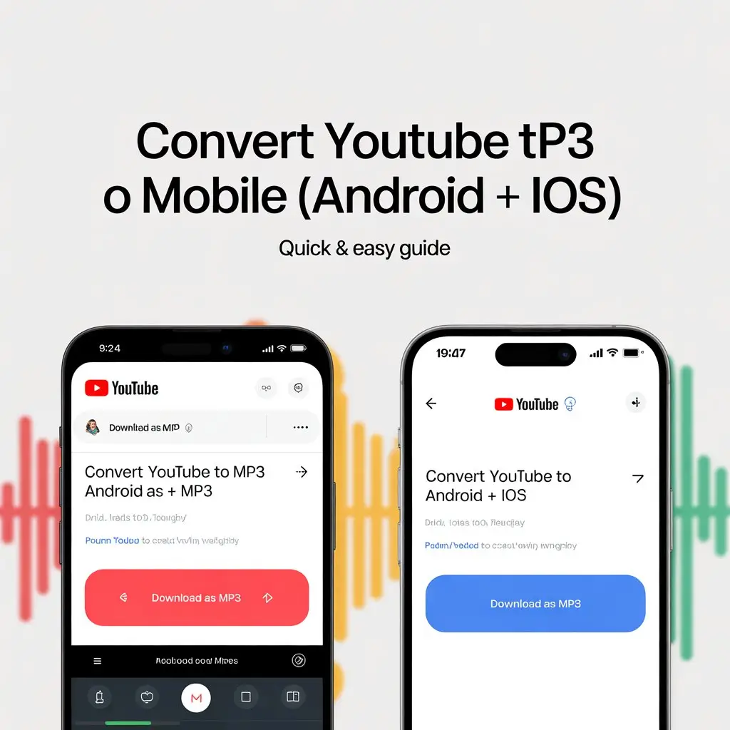 How to Convert YouTube to MP3 on Mobile (Android + iOS)