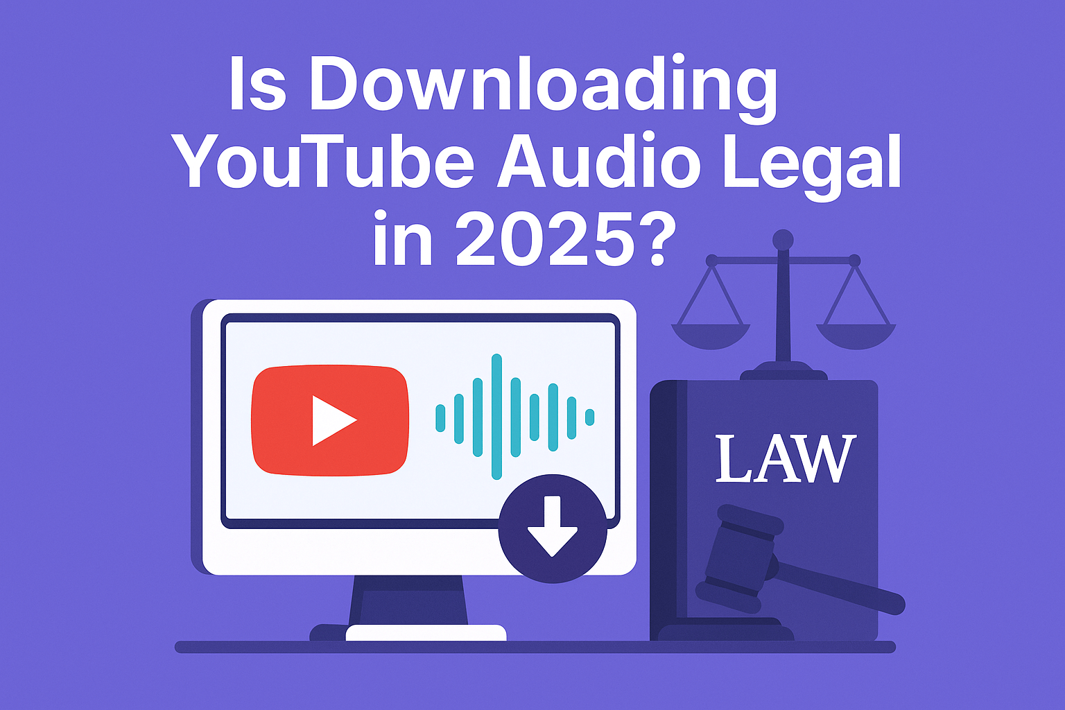 Is Downloading YouTube Audio Legal in 2025